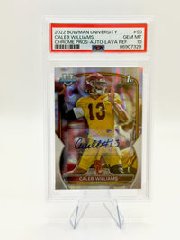 2022 Bowman Inception Caleb Williams University Auto /99