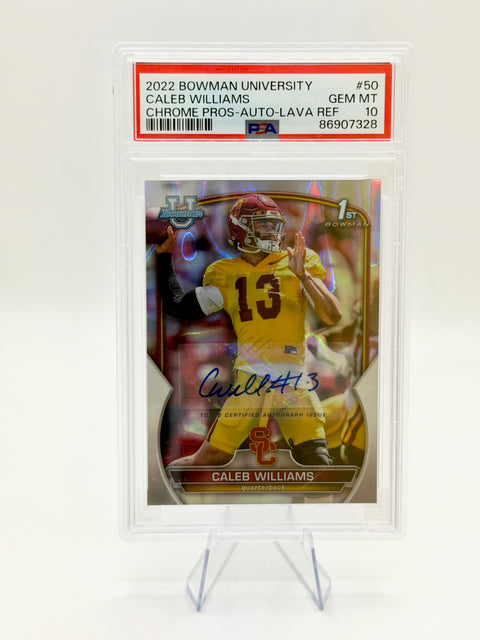 2022 Bowman Inception Caleb Williams University Auto /99