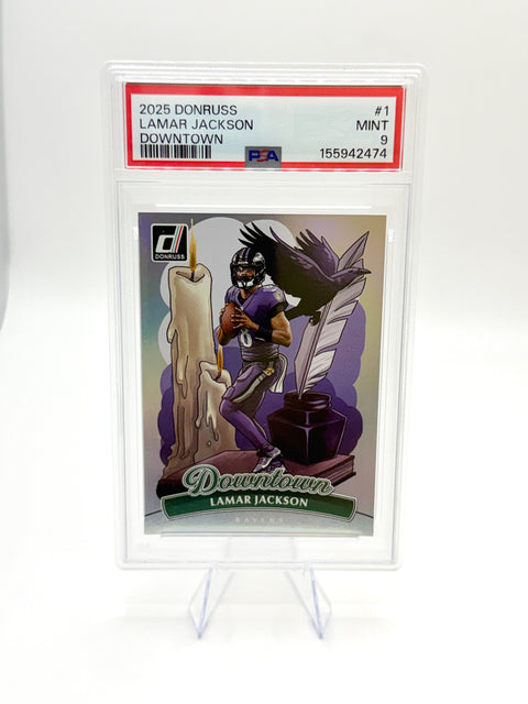 2025 Donruss Lamar Jackson Downtown