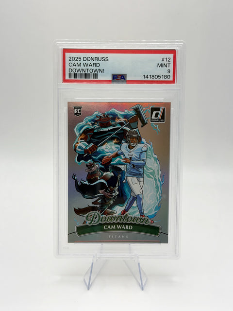 2025 Donruss Cam Ward Downtown